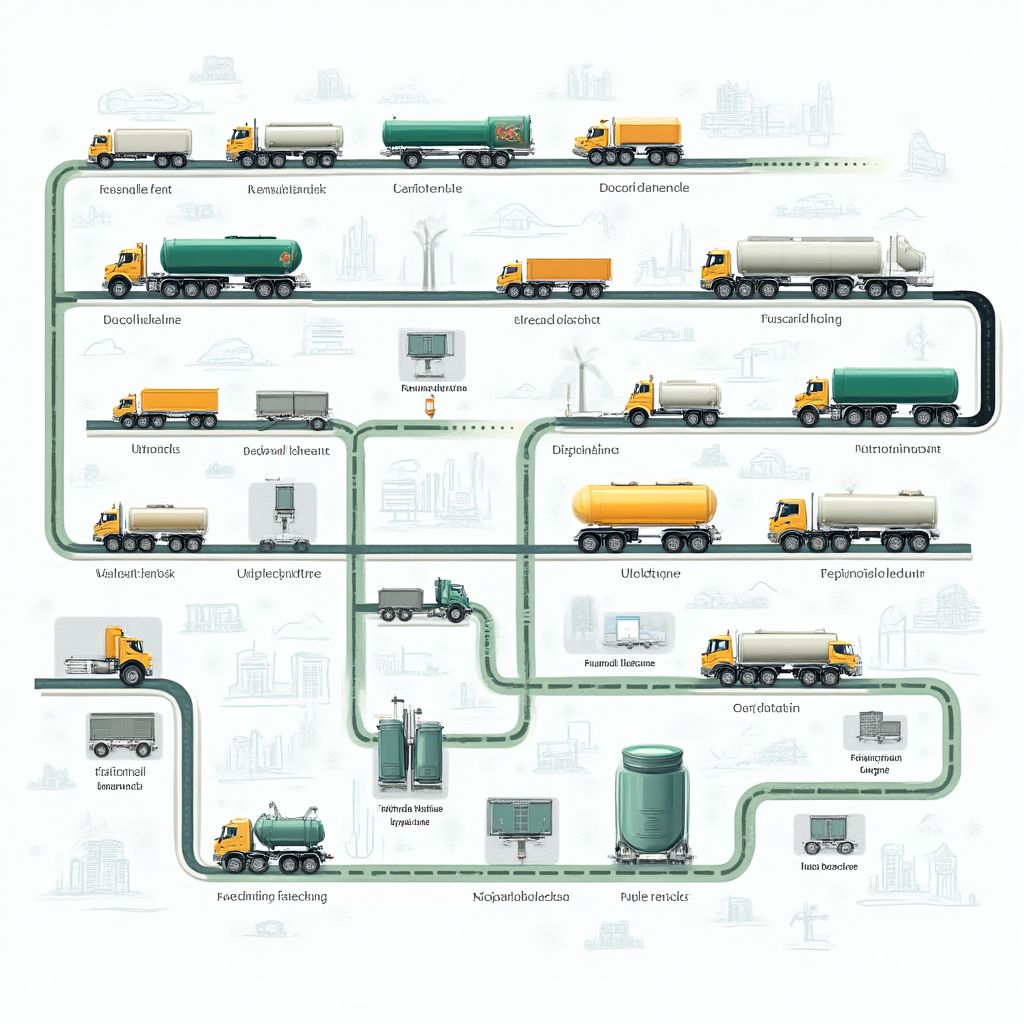 La logística detrás del combustible